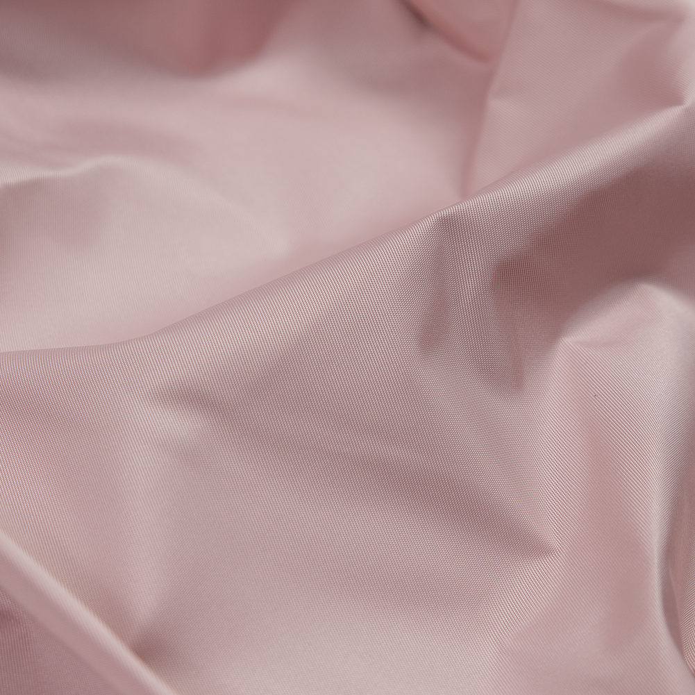 Water-Resistant Polyester Twill – Silver Pink – Fisher Collection Water-Resistant Polyester Twill – Silver Pink – Fisher Collection