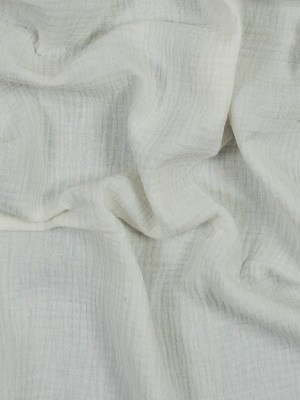 Double Cotton Gauze – Ivory – Talamanca Collection Double Cotton Gauze – Ivory – Talamanca Collection