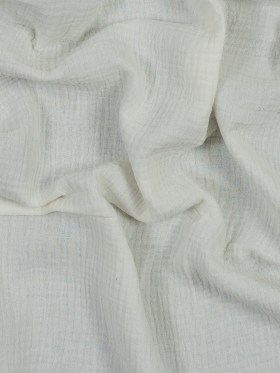Double Cotton Gauze – Ivory – Talamanca Collection Double Cotton Gauze – Ivory – Talamanca Collection
