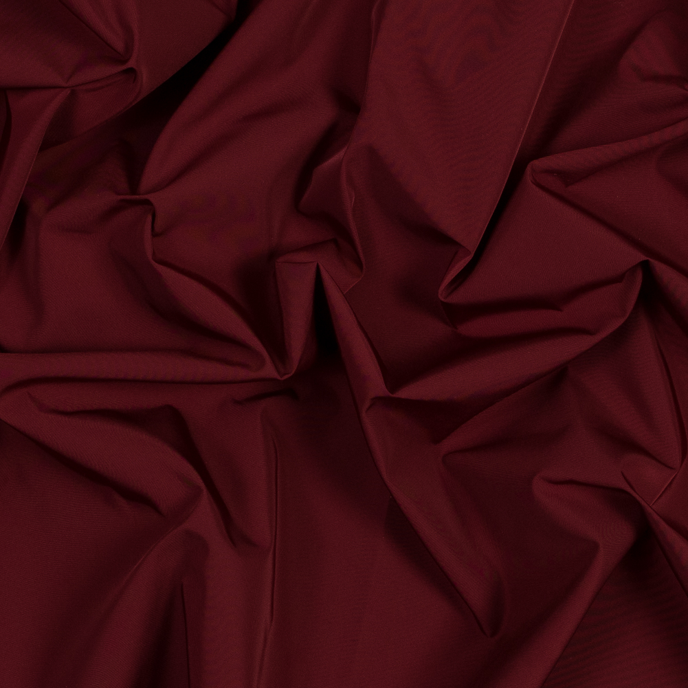 Water-Resistant Polyester Twill – Cranberry – Fisher Collection Water-Resistant Polyester Twill – Cranberry – Fisher Collection