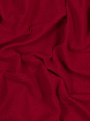 Double Cotton Gauze – True Red – Talamanca Collection Double Cotton Gauze – True Red – Talamanca Collection