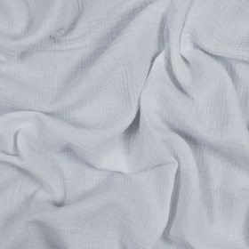 Double Cotton Gauze – White – Talamanca Collection Double Cotton Gauze – White – Talamanca Collection