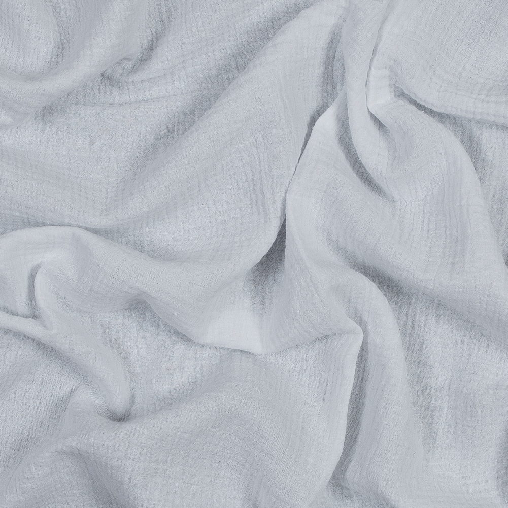 Double Cotton Gauze – White – Talamanca Collection Double Cotton Gauze – White – Talamanca Collection