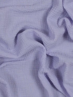 Double Cotton Gauze – Lacy Lilac – Talamanca Collection Double Cotton Gauze – Lacy Lilac – Talamanca Collection