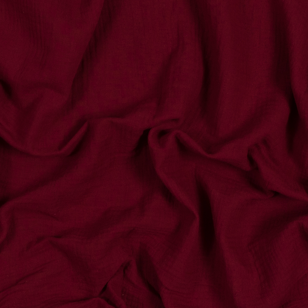 Double Cotton Gauze – Cranberry – Talamanca Collection Double Cotton Gauze – Cranberry – Talamanca Collection
