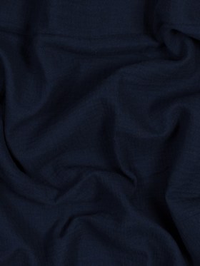 Double Cotton Gauze – Navy – Talamanca Collection Double Cotton Gauze – Navy – Talamanca Collection