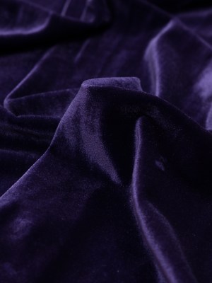 Stretch Velour – Purple – Persica Collection Stretch Velour – Purple – Persica Collection