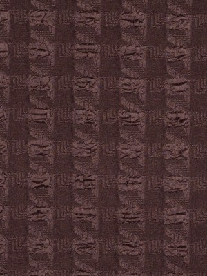 Brown Dimensional Checkered Stretch Knit Brown Dimensional Checkered Stretch Knit