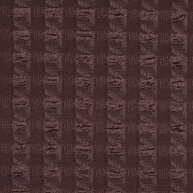 Brown Dimensional Checkered Stretch Knit Brown Dimensional Checkered Stretch Knit