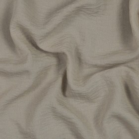 Beige Wrinkled Cotton and Polyester Blend Beige Wrinkled Cotton and Polyester Blend