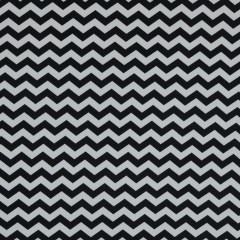 Black and White Zig Zag Printed Polyester Jersey Black and White Zig Zag Printed Polyester Jersey