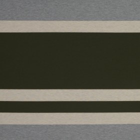 Olive, Oatmeal and Gray Awning Striped Jersey Olive, Oatmeal and Gray Awning Striped Jersey
