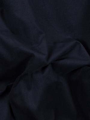 Featherwale Cotton Corduroy – Navy – Dawn Collection Featherwale Cotton Corduroy – Navy – Dawn Collection