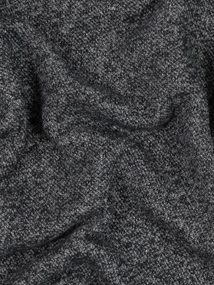 Thick Cotton French Terry – Heather Charcoal Thick Cotton French Terry – Heather Charcoal