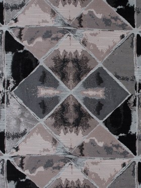 Pink, Silver and Black Abstract Diamond Brocade Pink, Silver and Black Abstract Diamond Brocade