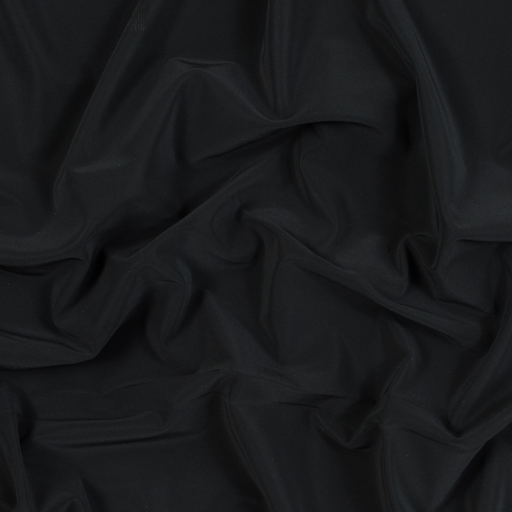 Black on Black Stretch Knit Reflective Fabric Black on Black Stretch Knit Reflective Fabric