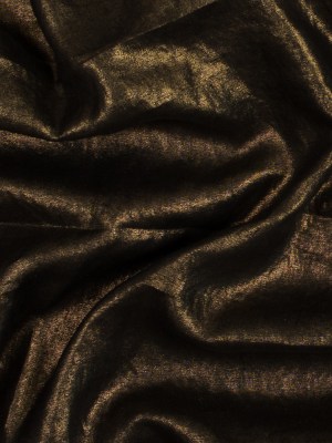 Simone Black Lightweight Woven with Metallic Gold Foil Simone Black Lightweight Woven with Metallic Gold Foil