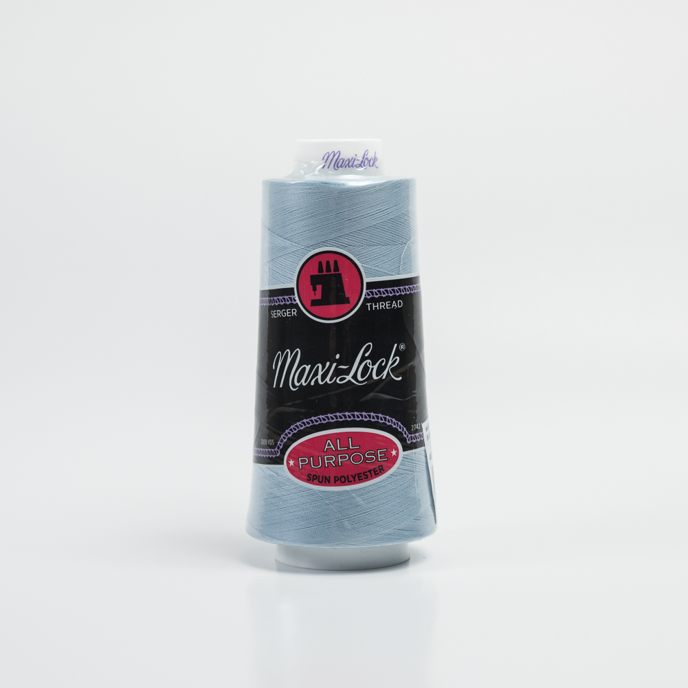 Maxi-Lock Serger Thread 3000yds – Blue Mist Maxi-Lock Serger Thread 3000yds – Blue Mist
