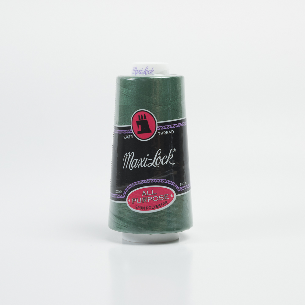 Maxi-Lock Serger Thread 3000yds – Churchill Green Maxi-Lock Serger Thread 3000yds – Churchill Green