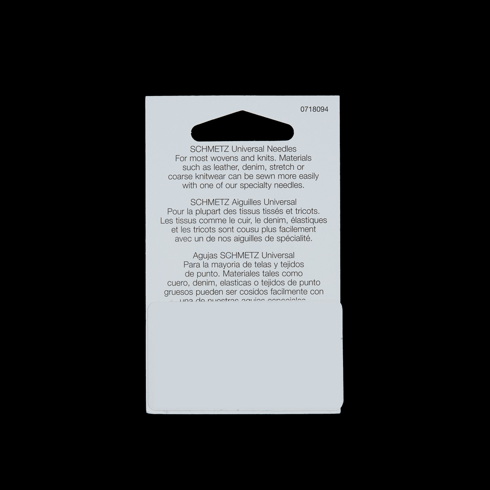 Schmetz Universal Machine Needles - 75/11 - 5 ct