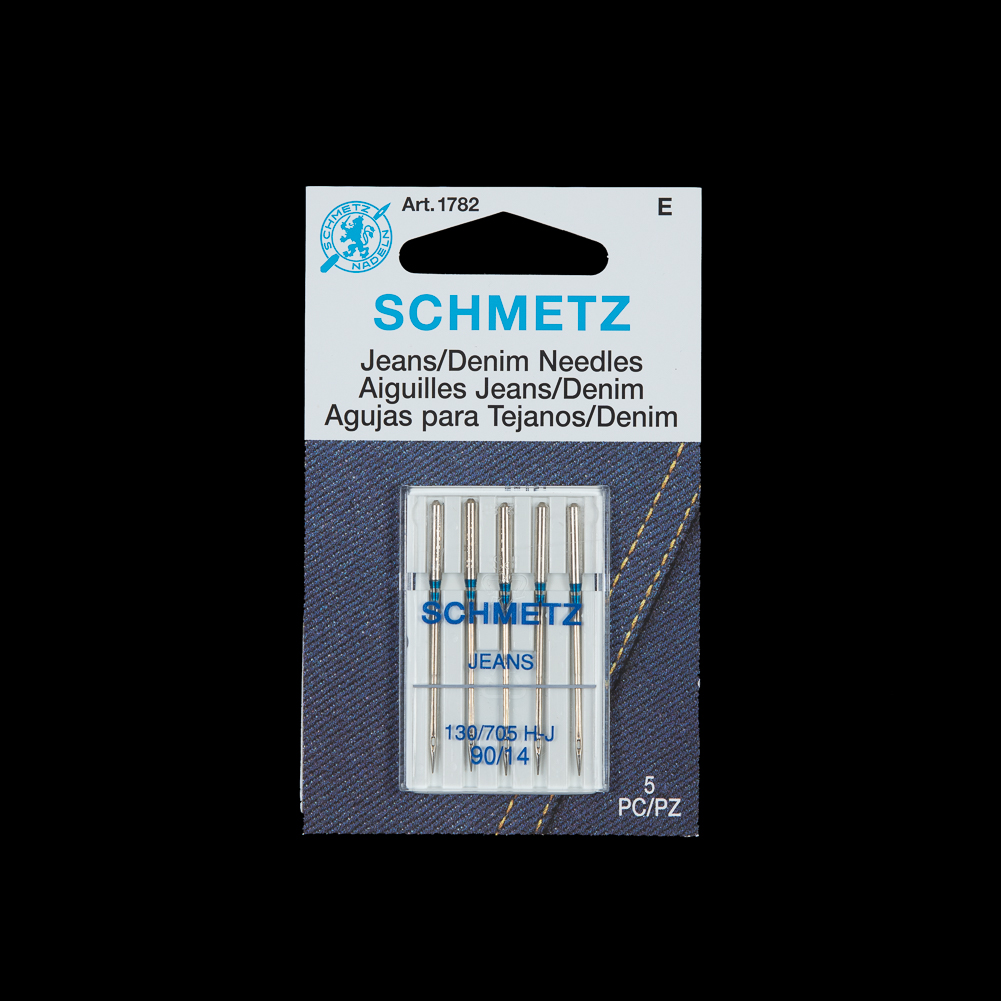 Schmetz Denim/Jeans Machine Needles – 90/14 – 5 ct Schmetz Denim/Jeans Machine Needles – 90/14 – 5 ct
