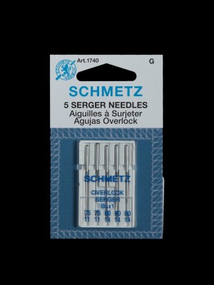Schmetz Overlock/Serger BLx1 Machine Needles – Assorted Sizes – 5 ct Schmetz Overlock/Serger BLx1 Machine Needles – Assorted Sizes – 5 ct