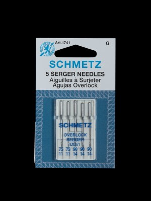 Schmetz Overlock/Serger DCx1 Machine Needles – Assorted Sizes – 5 ct Schmetz Overlock/Serger DCx1 Machine Needles – Assorted Sizes – 5 ct