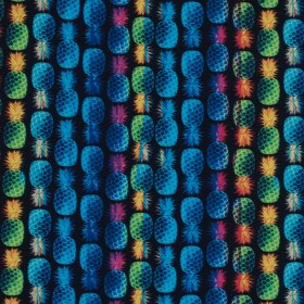 Compression Swimwear Tricot, UV Protective with Aloe Vera Microcapsules – Navy Pineapples – Caye Collection Compression Swimwear Tricot, UV Protective with Aloe Vera Microcapsules – Navy Pineapples – Caye Collection