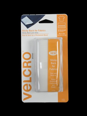 Rectangular White Sticky Back VELCRO® Tape – 6″ x 4″ Rectangular White Sticky Back VELCRO® Tape – 6″ x 4″
