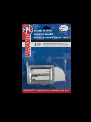 Maxant Rectangular Buckle Cover Kit – 1.5″ Maxant Rectangular Buckle Cover Kit – 1.5″