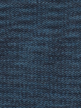 Wool Knit with Zig Zag Loops – Blue Marbled – Designer Deadstock Wool Knit with Zig Zag Loops – Blue Marbled – Designer Deadstock