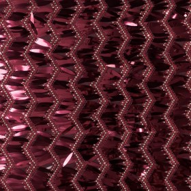 Fringe Sequin Fabric – Cranberry Chevrons Fringe Sequin Fabric – Cranberry Chevrons