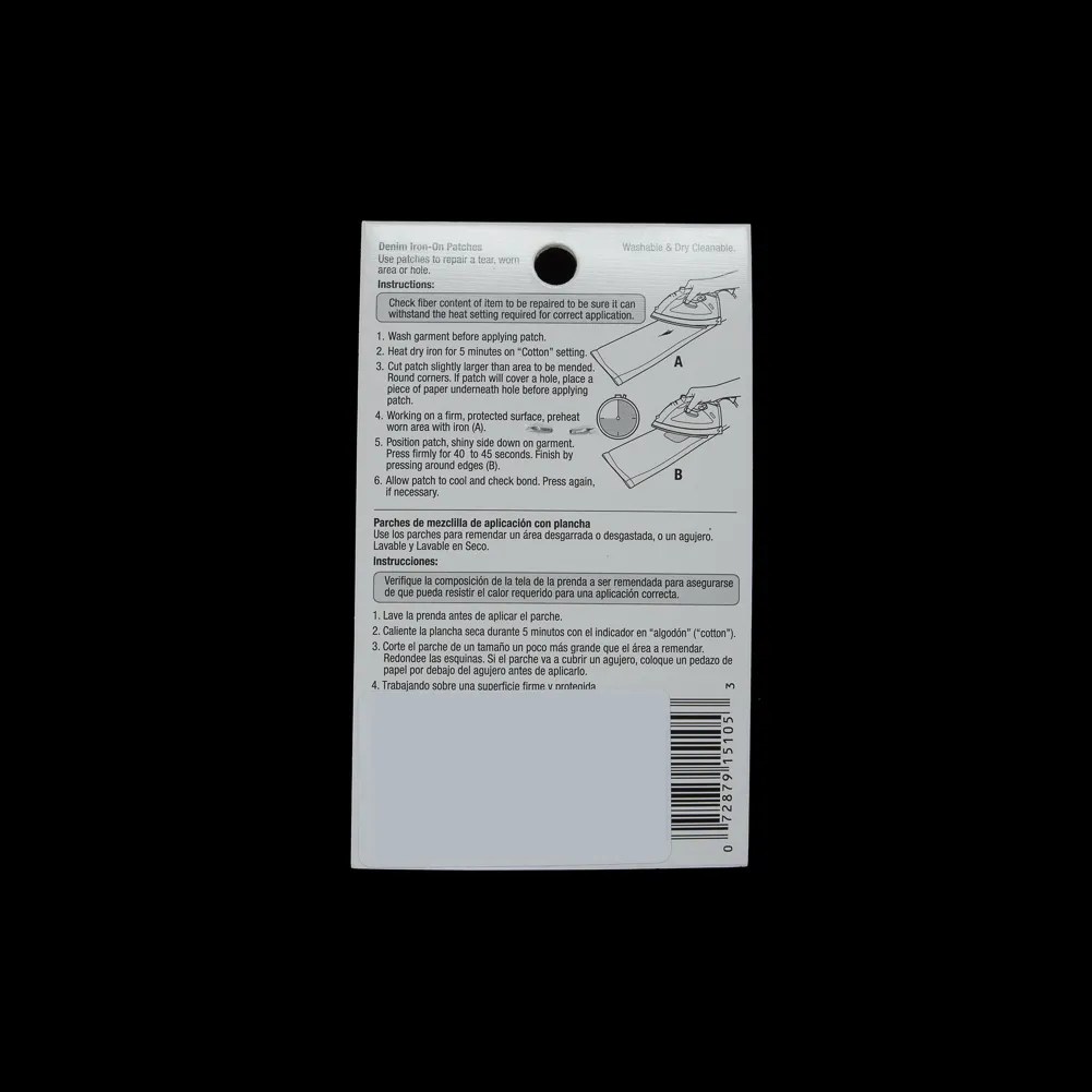 8 Dark Blue Denim Iron-On Patches – 2″ x 3″ 8 Dark Blue Denim Iron-On Patches – 2″ x 3″