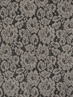 Pad Dyed Cotton Lace – Desert Taupe Floral – Stevie Collection Pad Dyed Cotton Lace – Desert Taupe Floral – Stevie Collection