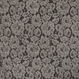 Pad Dyed Cotton Lace – Desert Taupe Floral – Stevie Collection Pad Dyed Cotton Lace – Desert Taupe Floral – Stevie Collection