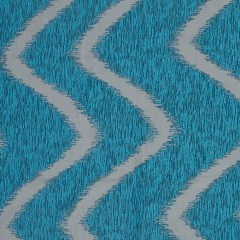 Organza Burnout Jacquard – Blue Chevron Organza Burnout Jacquard – Blue Chevron