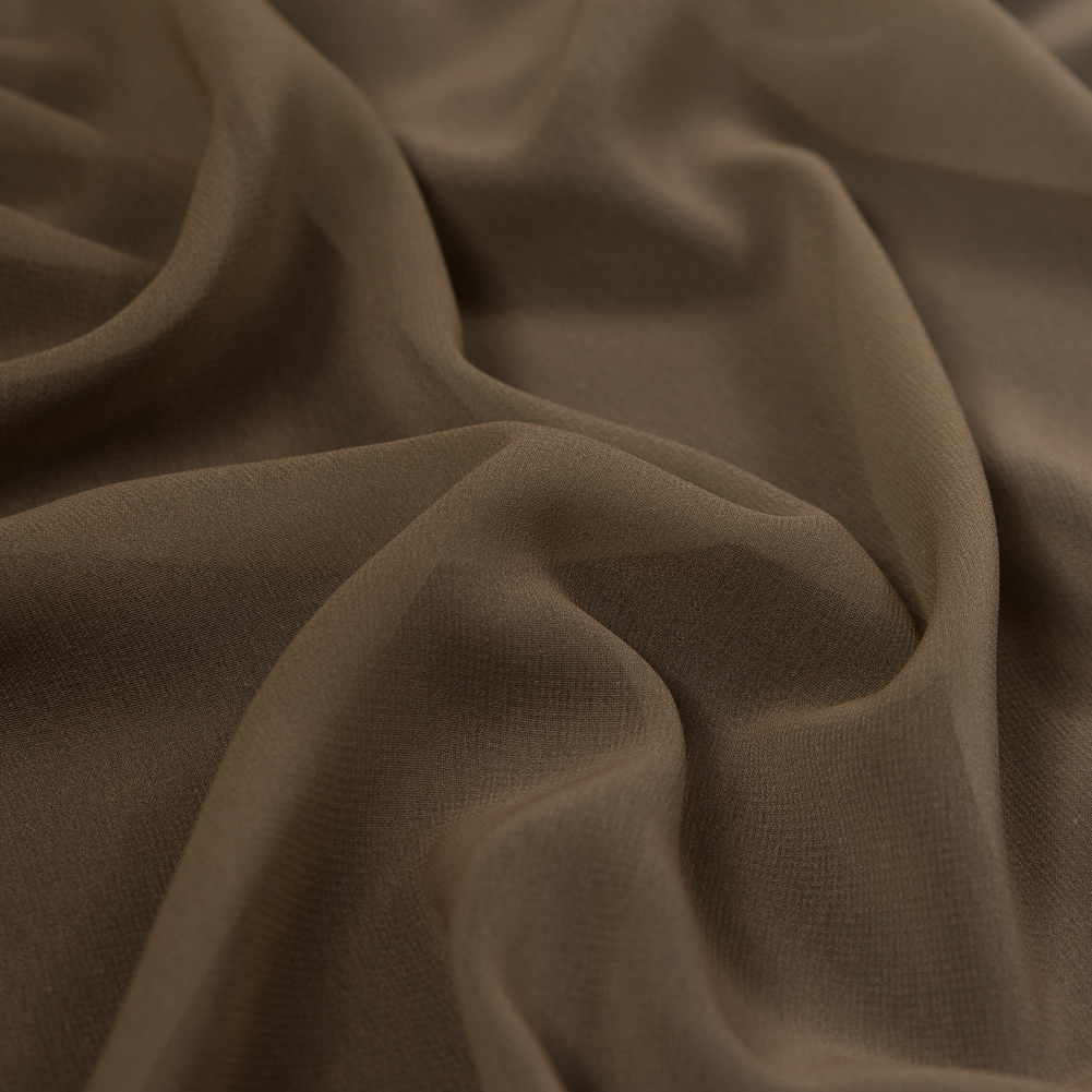Ombre Polyester Chiffon - Brown - Sammi Collection