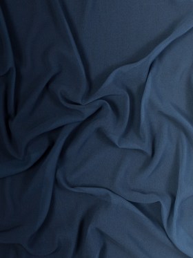 Ombre Polyester Chiffon – Navy – Sammi Collection Ombre Polyester Chiffon – Navy – Sammi Collection