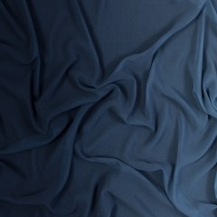 Ombre Polyester Chiffon – Navy – Sammi Collection Ombre Polyester Chiffon – Navy – Sammi Collection
