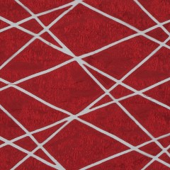 Red Geometric Burnout Jacquard Red Geometric Burnout Jacquard