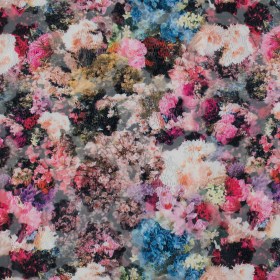 Floral Printed Burnout Organza Jacquard Floral Printed Burnout Organza Jacquard