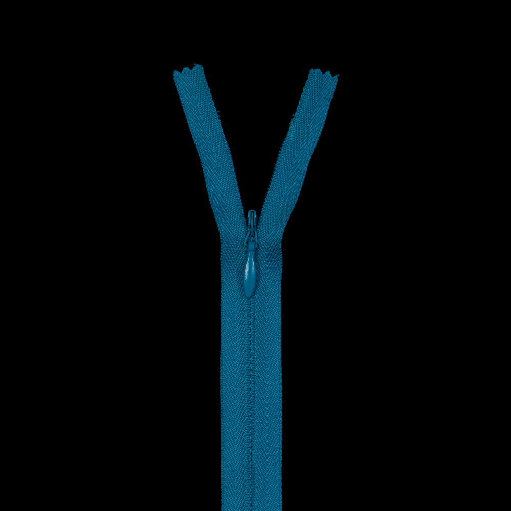 Invisible Zipper 9″ by YKK – 358 Blue Invisible Zipper 9″ by YKK – 358 Blue