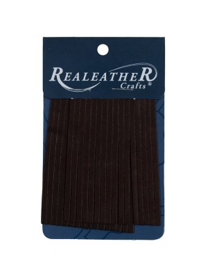 Realeather Chocolate Deerskin Fringe Trim Realeather Chocolate Deerskin Fringe Trim