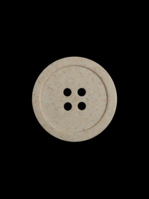 French Beige Speckled 4-Hole Button – 28L/18mm French Beige Speckled 4-Hole Button – 28L/18mm