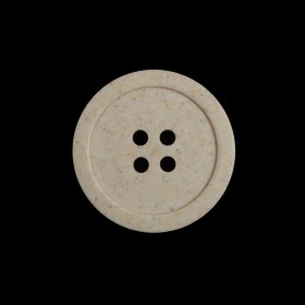 French Beige Speckled 4-Hole Button – 36L/23mm French Beige Speckled 4-Hole Button – 36L/23mm