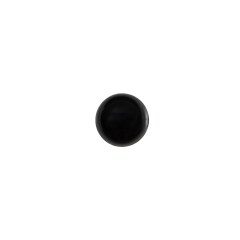 Black Domed Plastic Shank Back Button – 17L/10.5mm Black Domed Plastic Shank Back Button – 17L/10.5mm