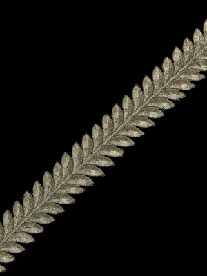 Metallic Gold Iron-on Leaf Trim – 1.25″ Metallic Gold Iron-on Leaf Trim – 1.25″