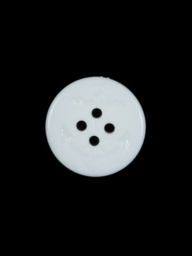White Plastic Anchor 4-Hole Button – 24L/15mm White Plastic Anchor 4-Hole Button – 24L/15mm
