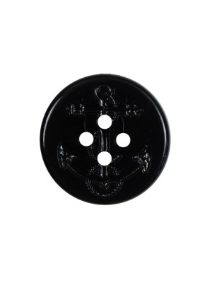 Black Plastic Anchor 4-Hole Button – 32L/20mm Black Plastic Anchor 4-Hole Button – 32L/20mm