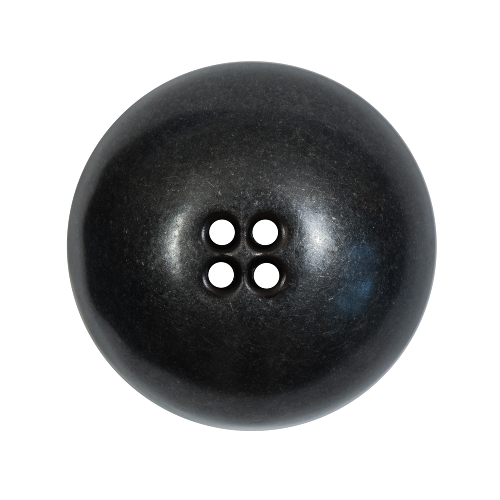 Antique Silver Metal Dome Button – 48L/30.5mm Antique Silver Metal Dome Button – 48L/30.5mm